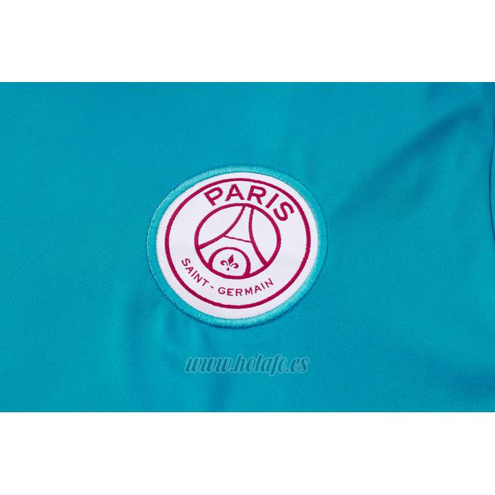 Chandal del Paris Saint-Germain Manga Corta 2024-2025 Verde - Pantalon Corto